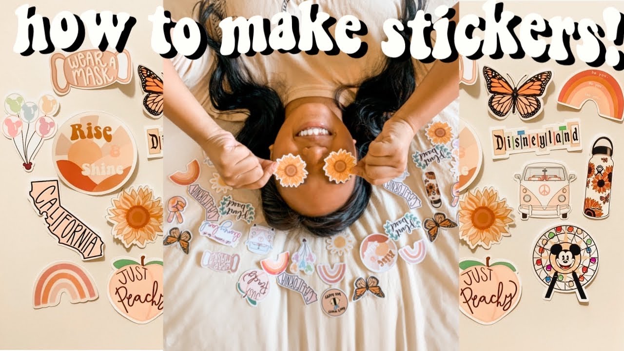 Everything I Use to Make my Stickers | Sticker Making Start to Finish!