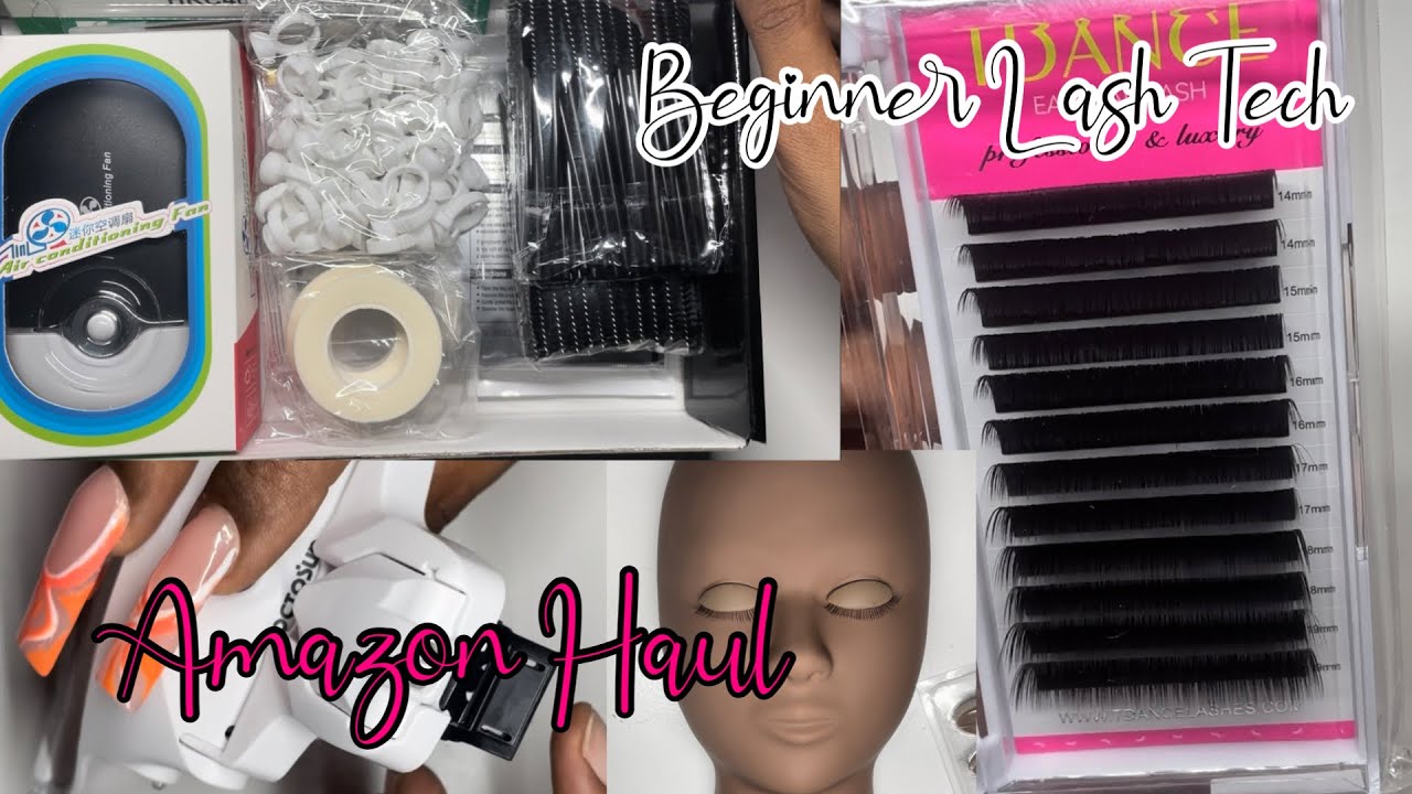 AMAZON LASH HAUL | Beginner Lash Tech