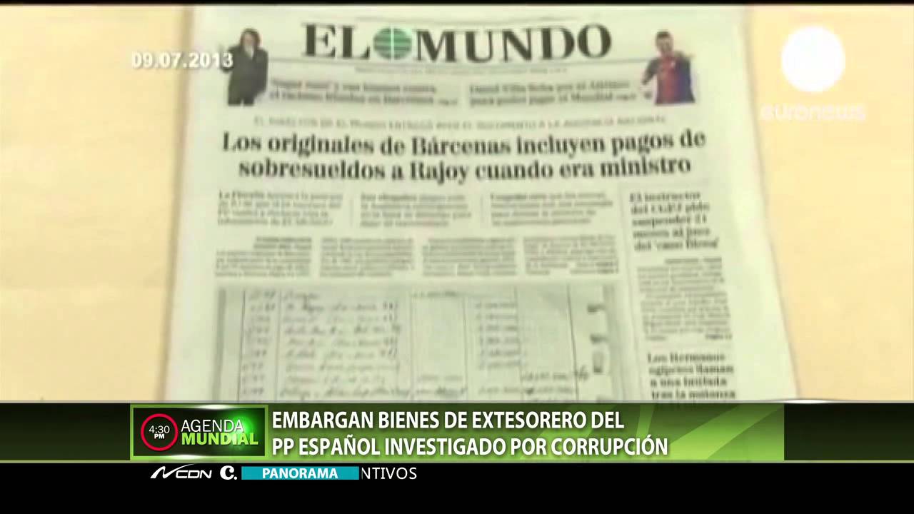 Embargan bienes de ex tesorero del PP espa&ntilde;ol investigado por corrupci&oacute;n