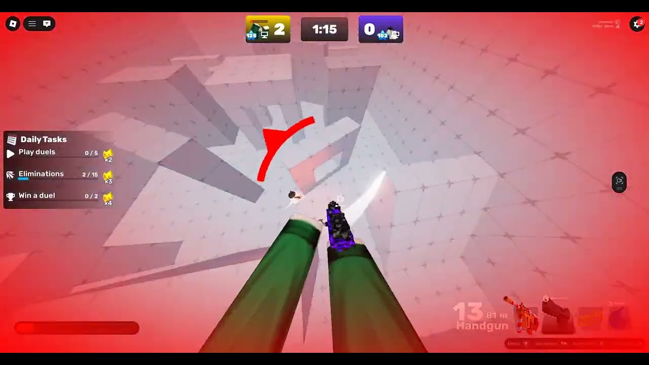 Default duel in rivals