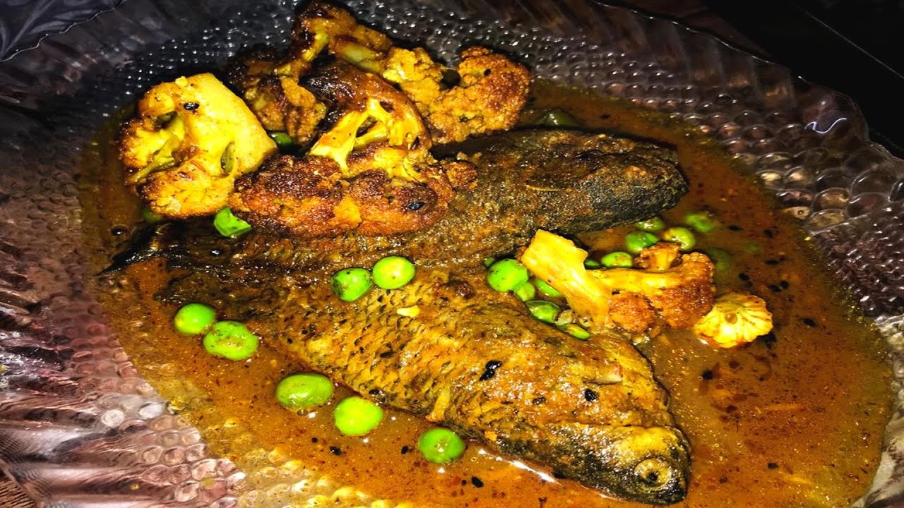 Climbing perch in oily gravy