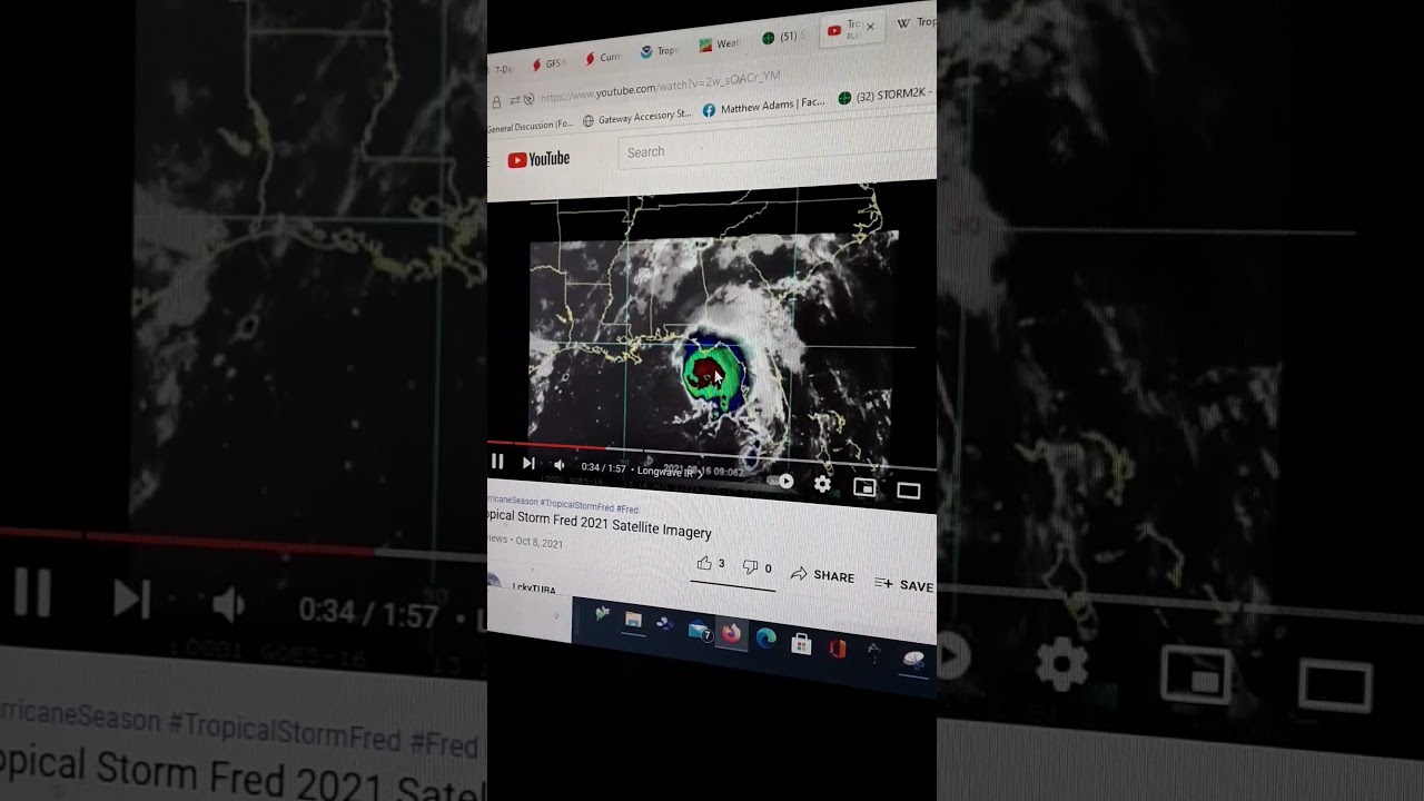 Tropical storm Fred 2021