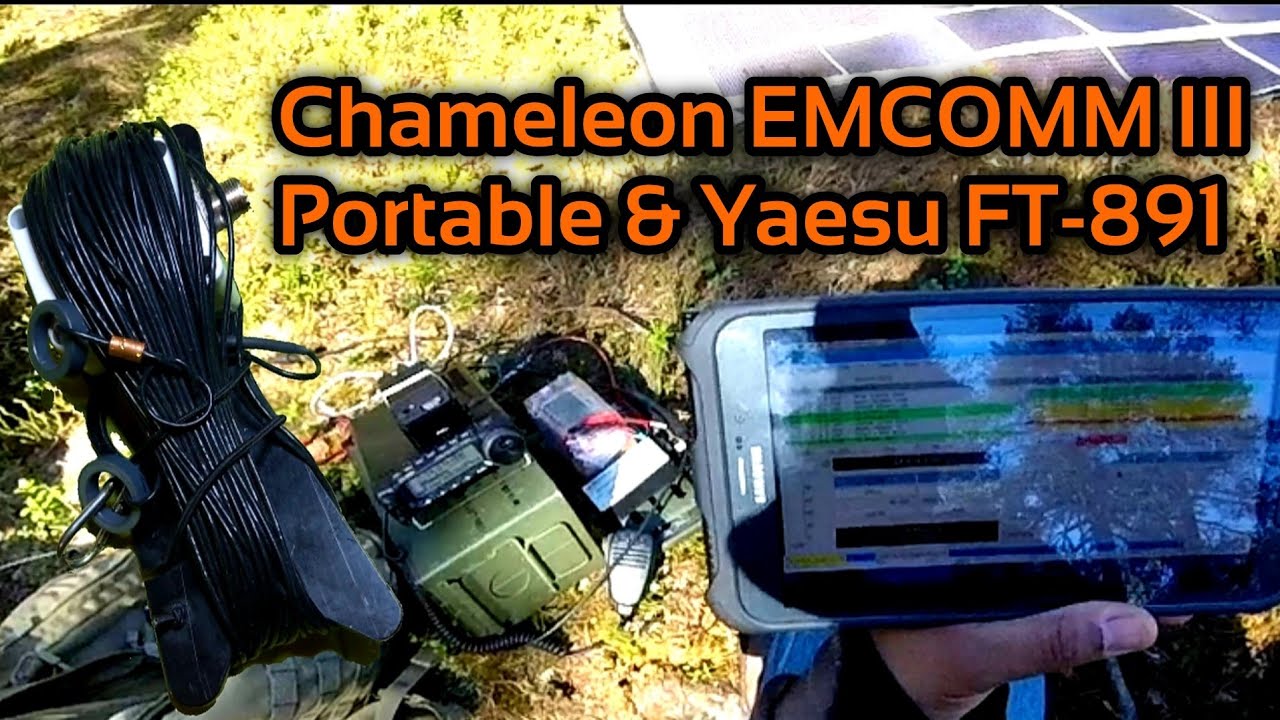 Портативная любительская радиостанция Chameleon EMCOMM III