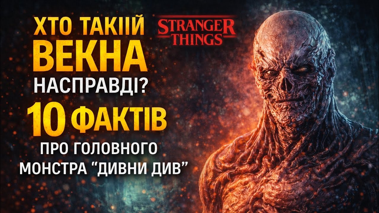 Хто такий Векна насправді? 10 моторошних фактів про головного монстра «Дивних див»