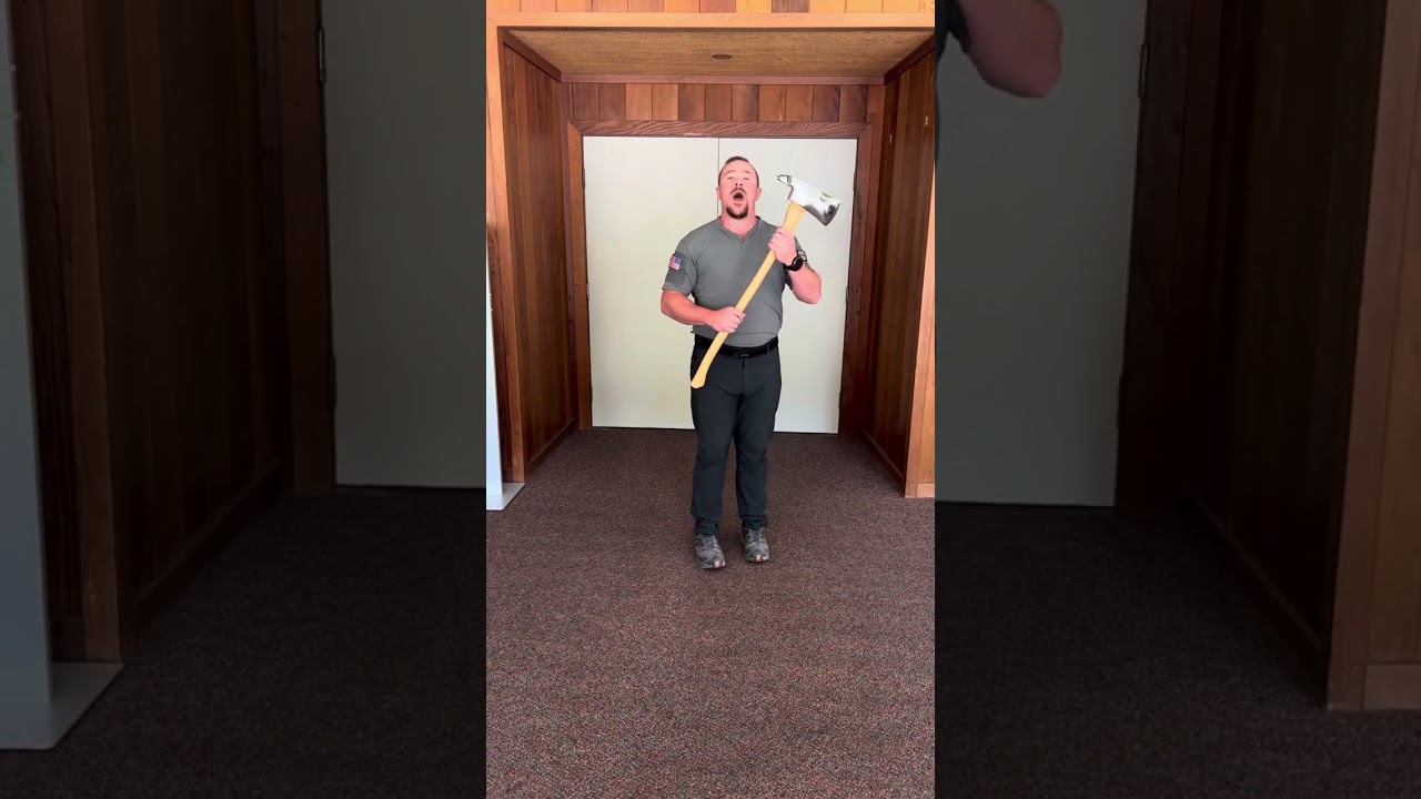 Fire Honor Guard Axe Manual of Arms