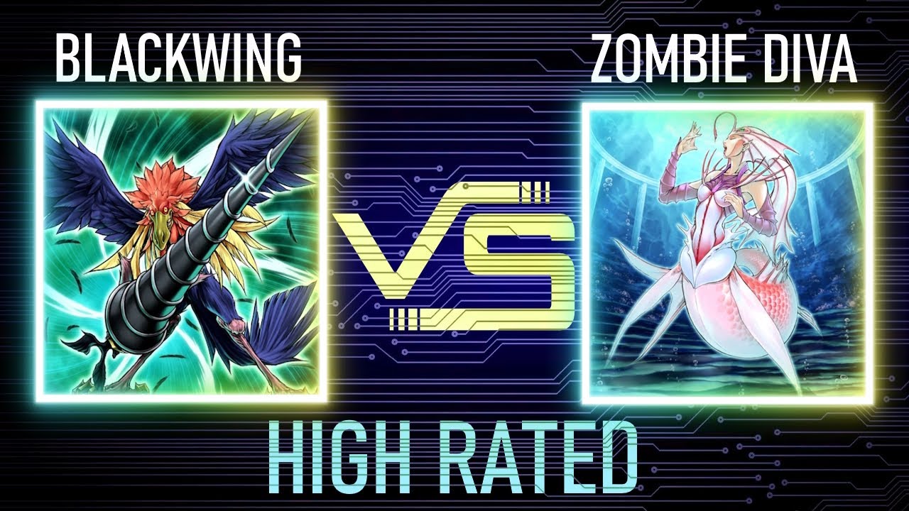 Blackwing vs Zombie diva | High Rated | Edison Format | Dueling Book