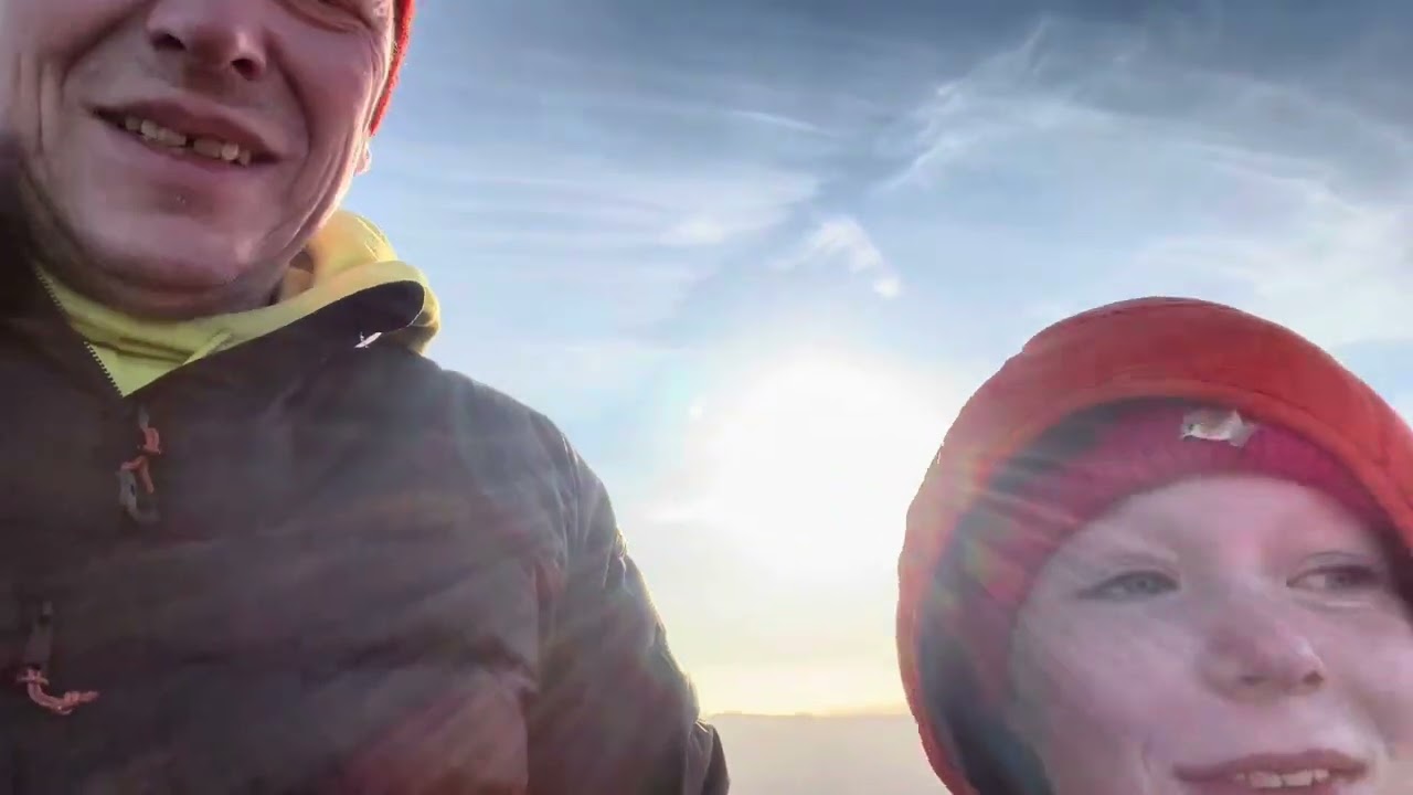 Saint Sunday Crag hike and wild camp for Mountain Rescue charity camp