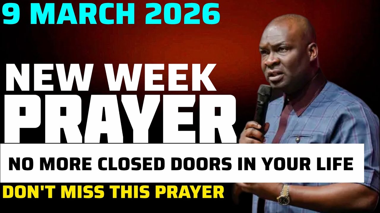 NEW WEEK PRAYER THIS WEEK MUST FAVOR YOU DON'T SKIP [9 MARCH] APOSTLE JOSHUA SELMAN PRAYERS 