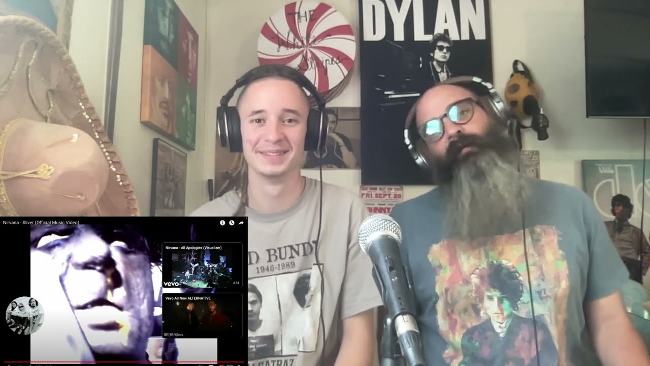 Mud & Samiam React to Nirvana's Sliver (Official Music Video)!