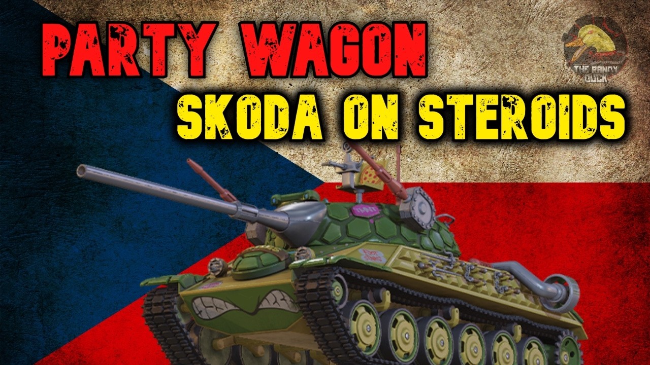 Party Wagon: Skoda On Steroids! II Wot Console - World of Tanks Console Modern Armour