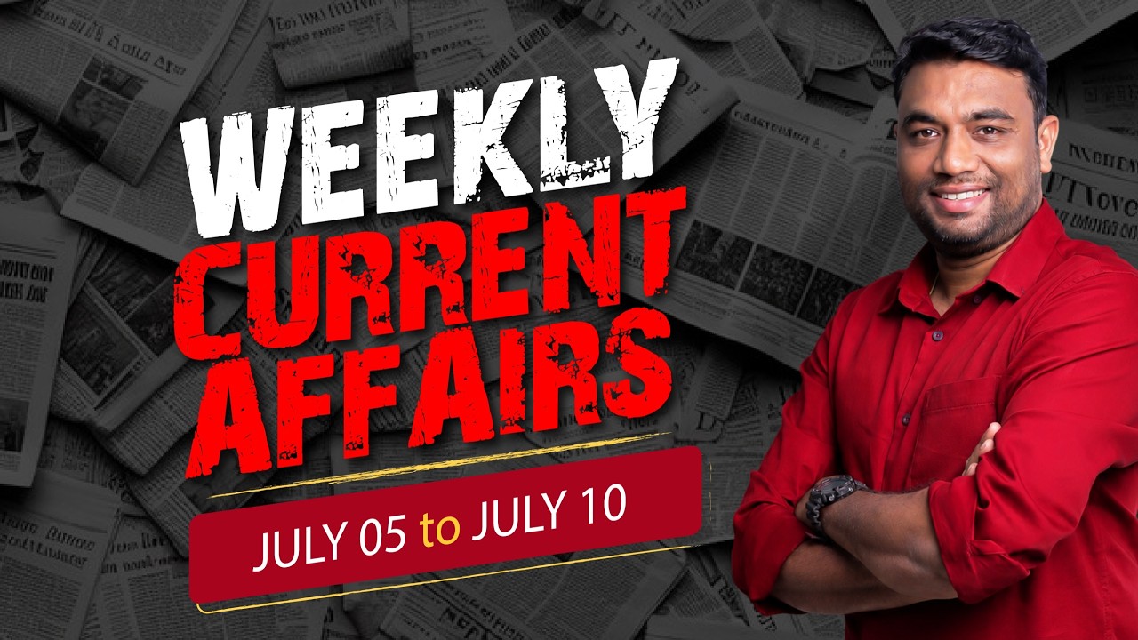 July 05 to 10 Current Affairs Malayalam | Weekly Current Affairs for All PSC Exam  | Trig Turn PSC