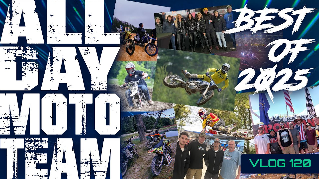 BEST Of 2025!! ADMX Style • Vlog 120 #motovlog #bestmoments #moto 