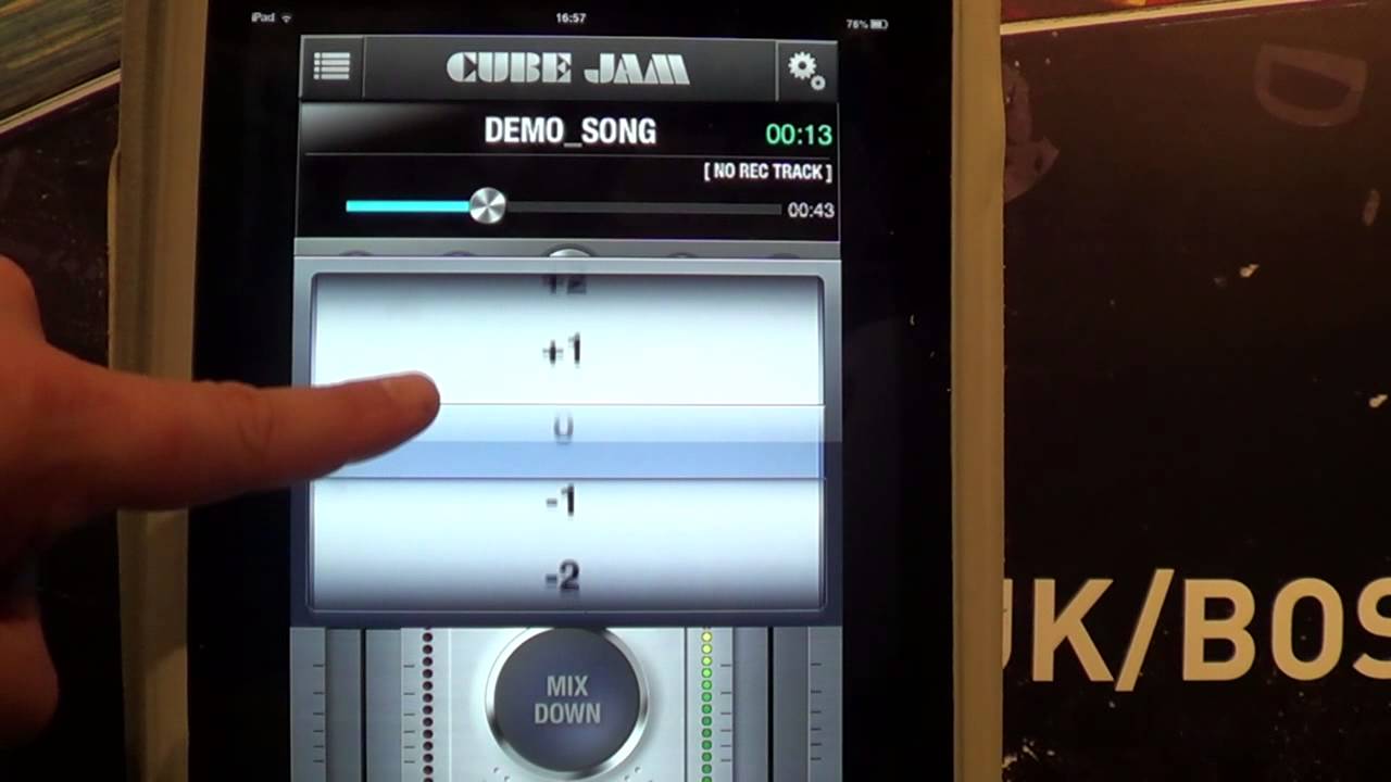 Cube jam app demo / how to - Lee wrathe