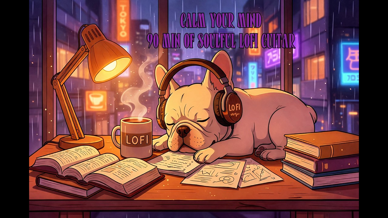 Where time stops 🐾 1.5H Soulful Lofi Guitar to Escape Reality