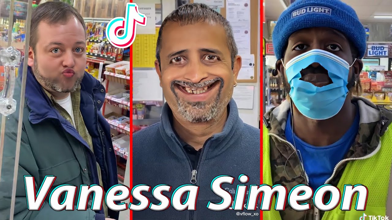 NEW , Funny Vanessa Simeon TikTok 2023-2024 | Best vflow_xo Gas Station TikTok Video Compilation