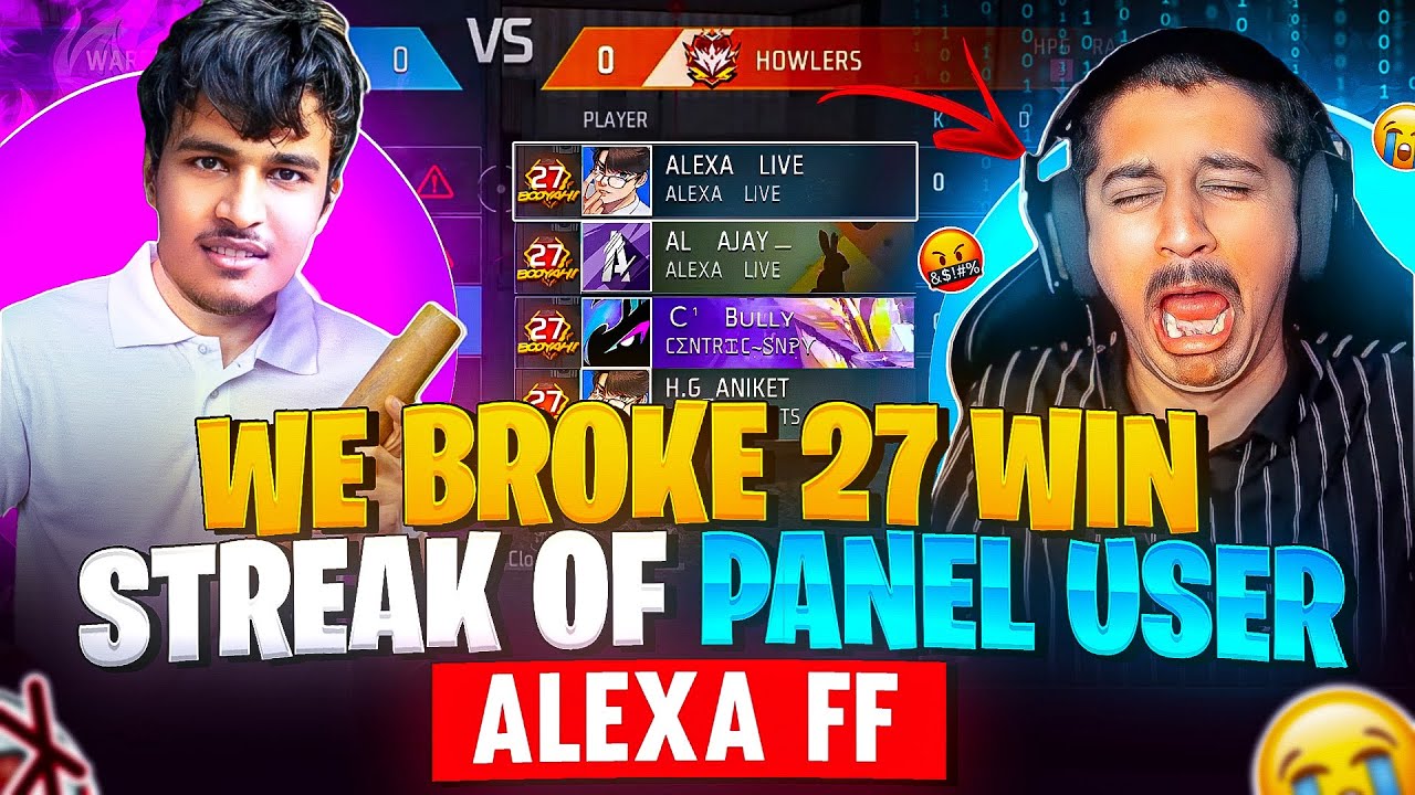 We Broke 27 Win Streak Of Panel User Squad @alexalive92461 🤬 Most Angry Youtuber Trolled SSG SUBODH😎