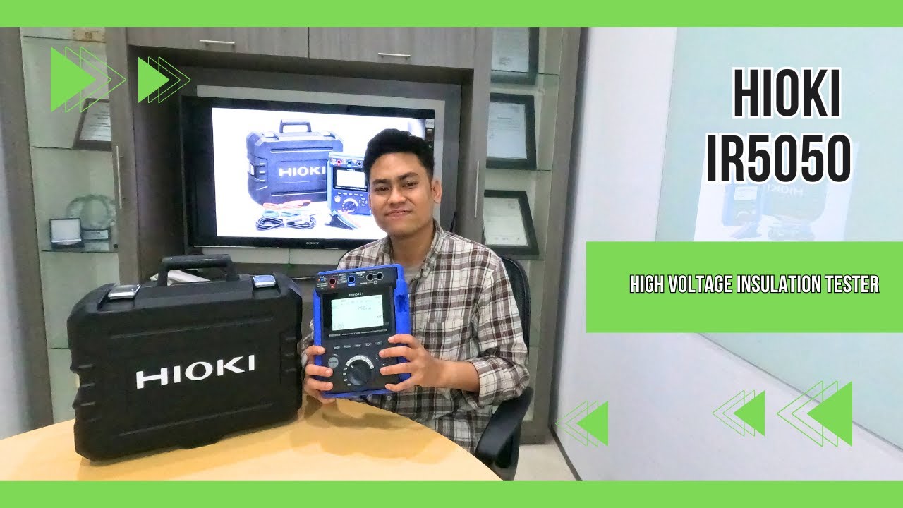 REVIEW HIOKI IR5050 HIGH VOLTAGE INSULATION TESTER