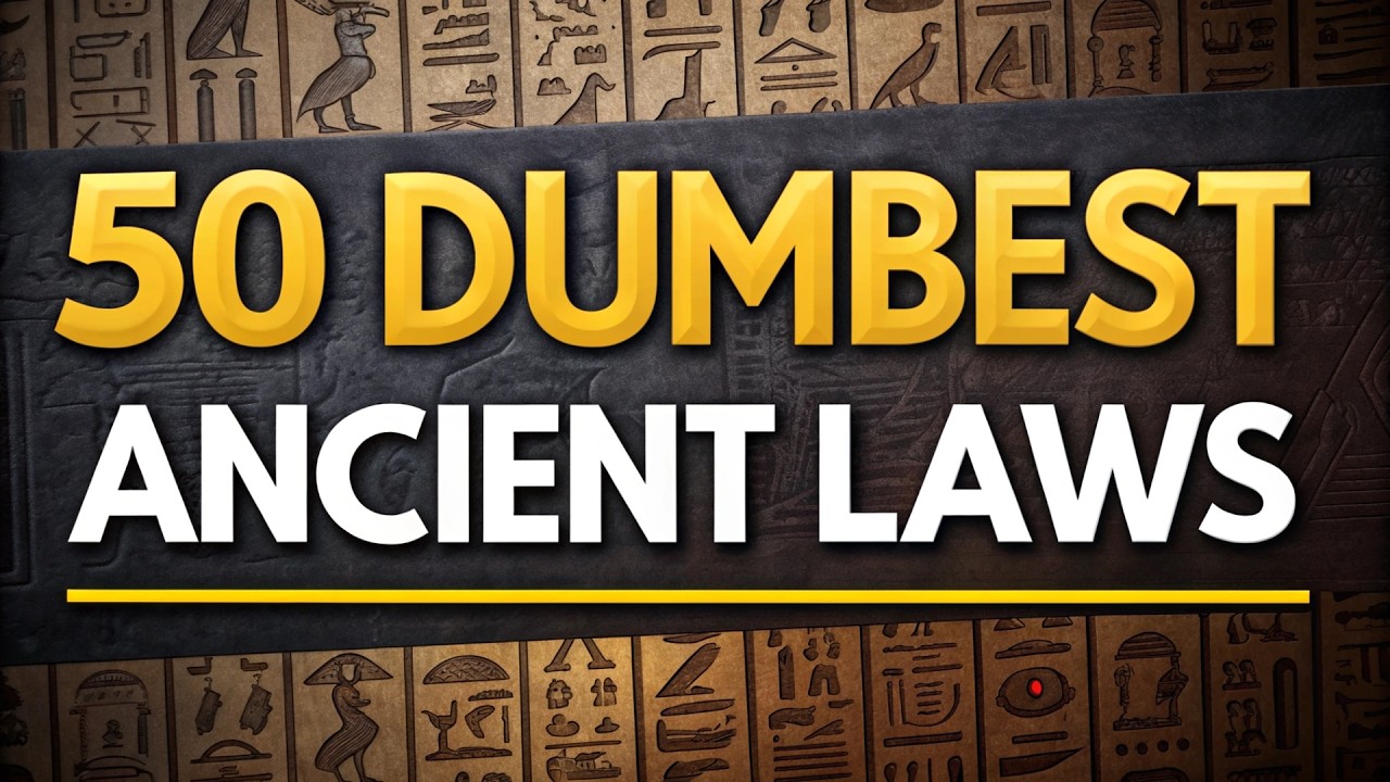 50 Dumbest Rules from Ancient Law Codes