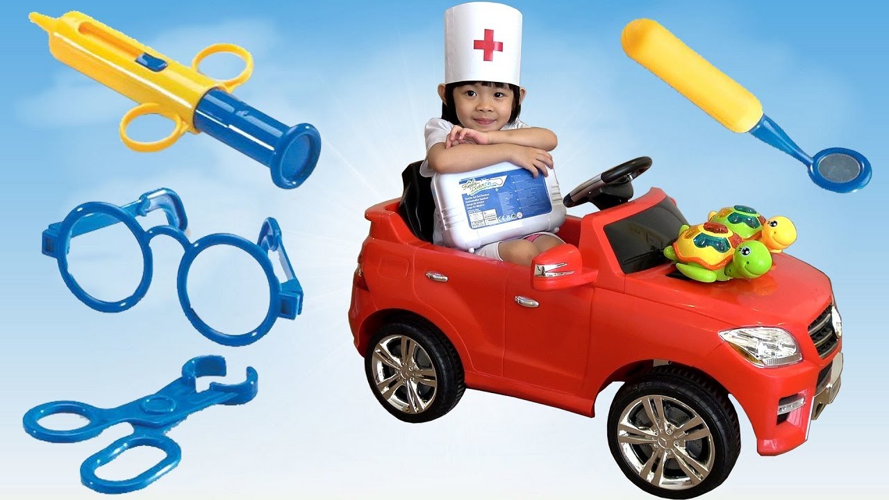 Trò chơi bác sĩ giúp rùa đẻ trứng và chăm sóc rùa con 💎 AnAn ToysReview TV 💎