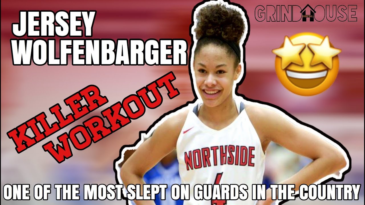 1 of the BEST D1 PROSPECTS in the NATION Jersey Wolfenbarger KILLER WORKOUT w/ GrindHouseBasketball