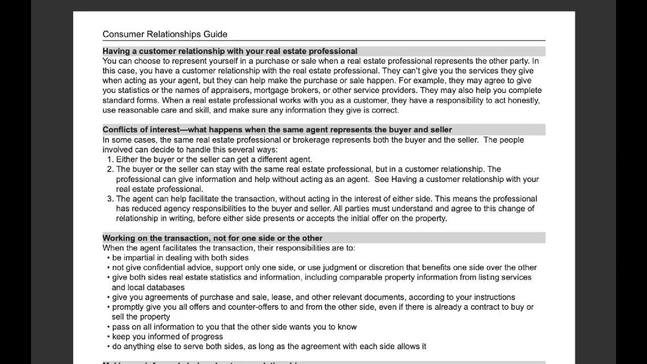 Alberta Consumer Relationships Guide Explained || For Buyers + Sellers