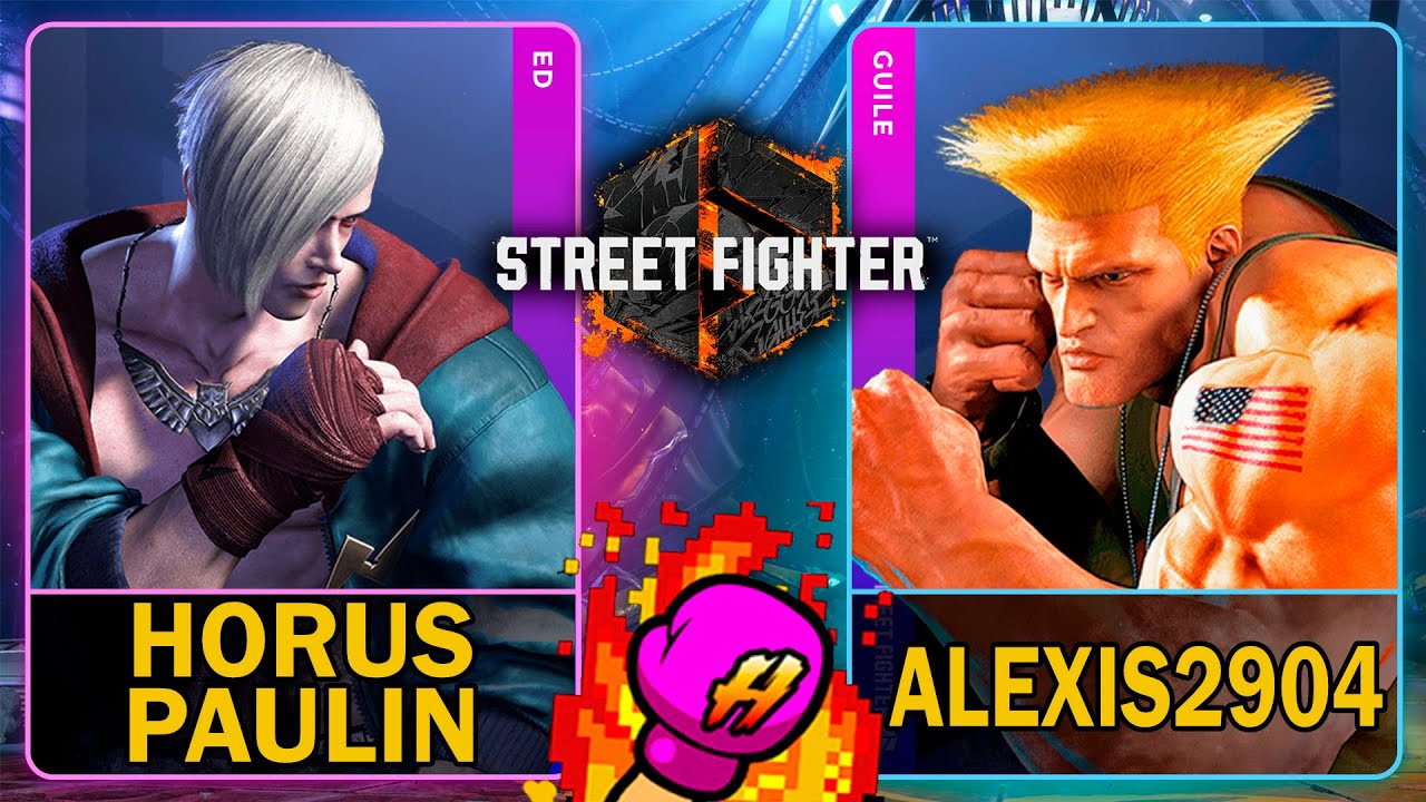 SF6 Horus Paulin (ED) VS Alexis2904 (GUILE)🥊Street Fighter 6🥊スト6🥊4K 60ᶠᵖˢ