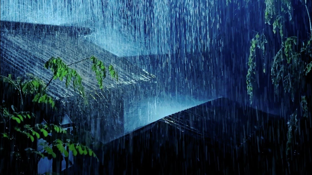 Deep Sleep Instantly with Heavy Rain & Thunder Sounds | ASMR Sleep Therapy