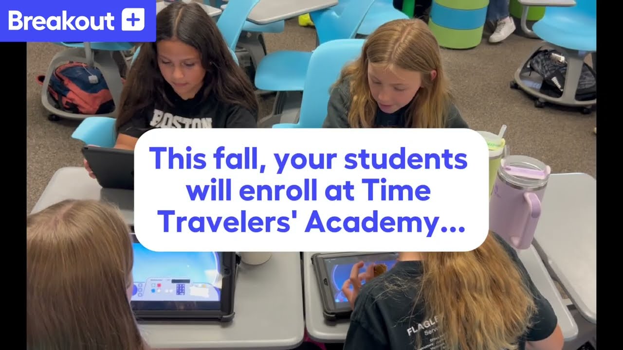 🔱 The Lost Trident : A Time Travelers&rsquo; Academy Adventure | Breakout+ Game Trailer