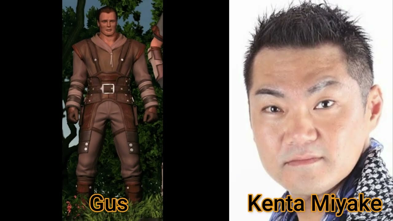 Character and Voice Actor - Final Fantasy Origins - Gus - Kenta Miyake