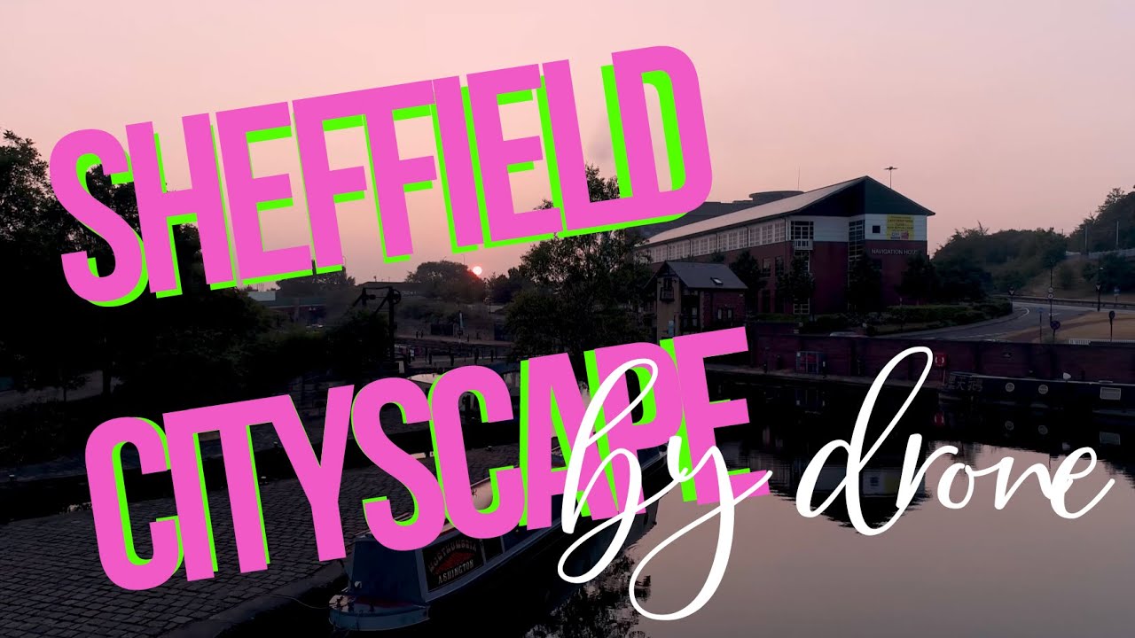 Sheffield Cityscape from Victoria Quays