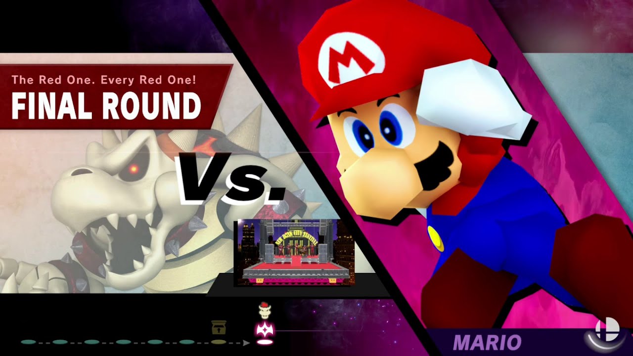 Dry Bowser vs Classic Mode 9.9 (With Commentary) Difficulty SSBU Mods -By JoeT.E.
