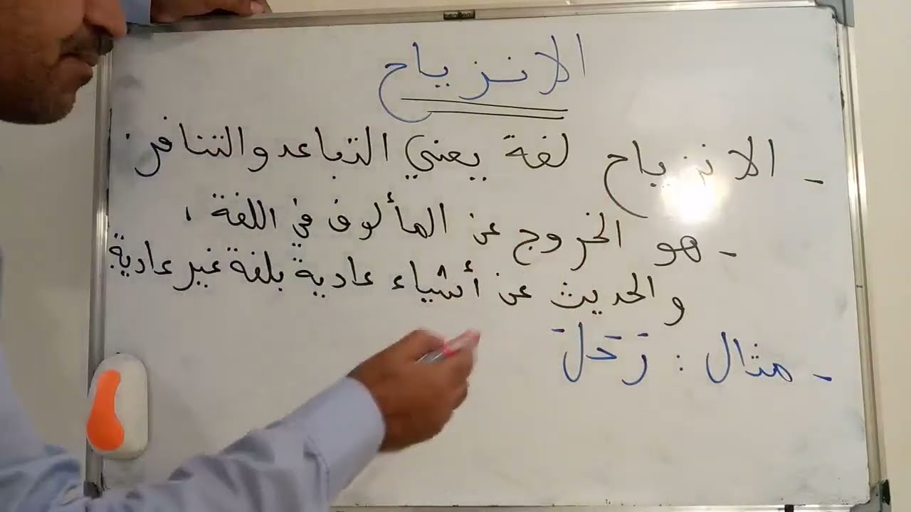 الانزياح : تعريفه - وظيفته  🤔