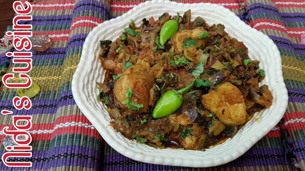 Chicken karela recipe - Mama's recipe - karela chicken - Nida's Cuisine 2018