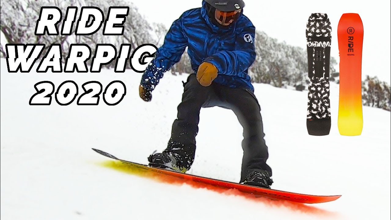 Ride Warpig Snowboard Review 2020