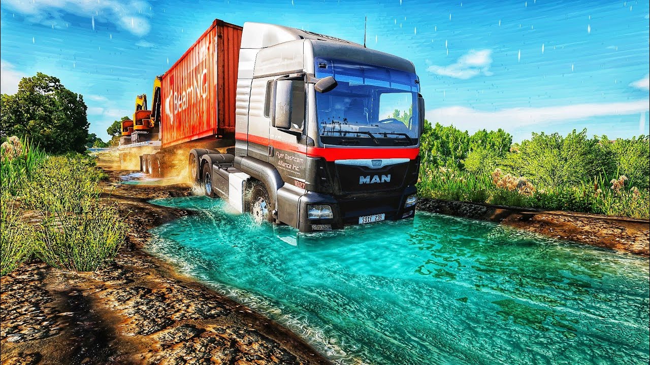 Trucks vs Potholes | BeamNG.Drive