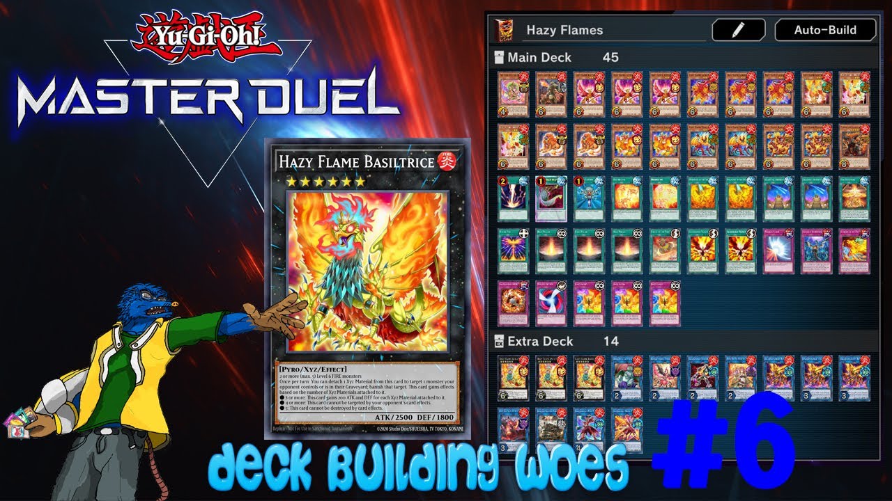Yu-Gi-Oh! MasterDuel - Deck Building Woes #6 Hazy Flames