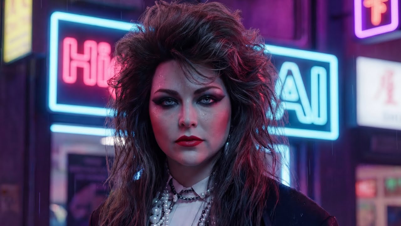 Bring Me To Life | Evanescence 80s | AI Music Video Teaser