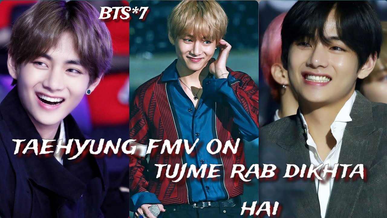 req vid💜Kim Taeyung Fmv on tujme rab dikhta hai|rab ne Bana Di Jodi ft taehyung Fmv|