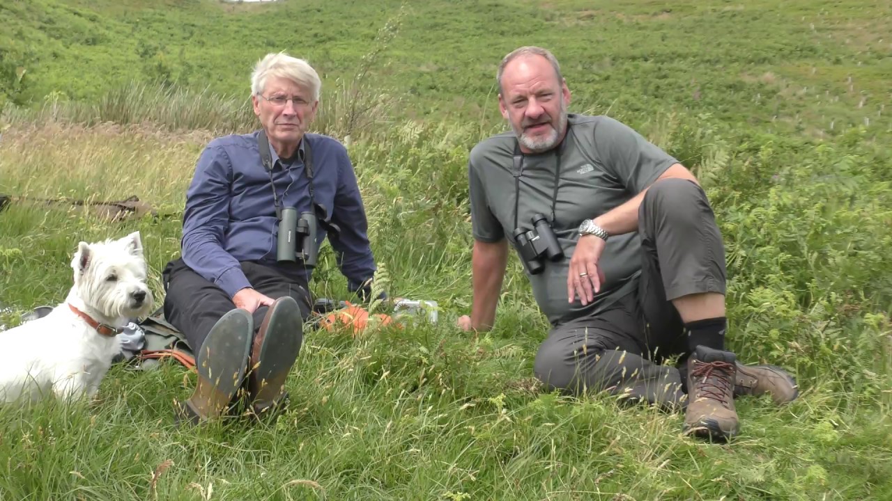 Terry Pickford introduces Nick Miles (Jimmy off Emmerdale) to Hen Harriers in the Forest of Bowland
