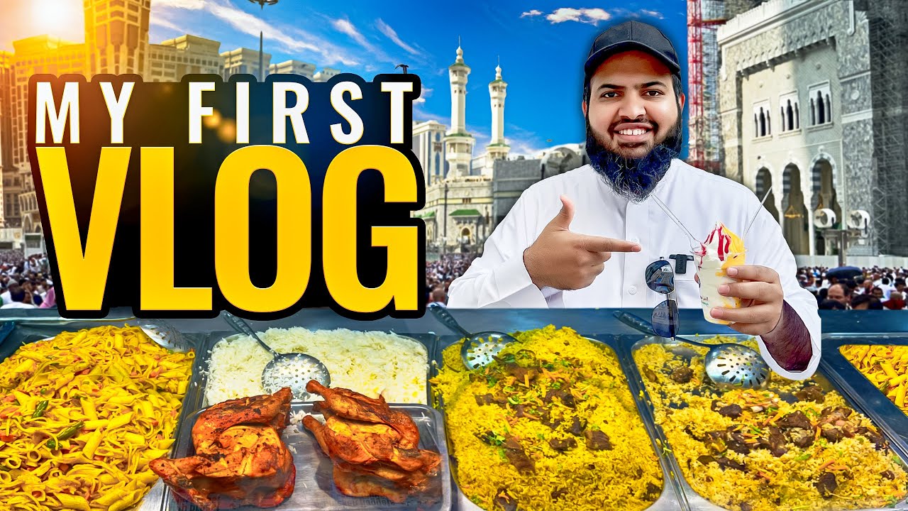 My first vlog | cheap food near haram | food in makkah near haram | Abdul latif bhai