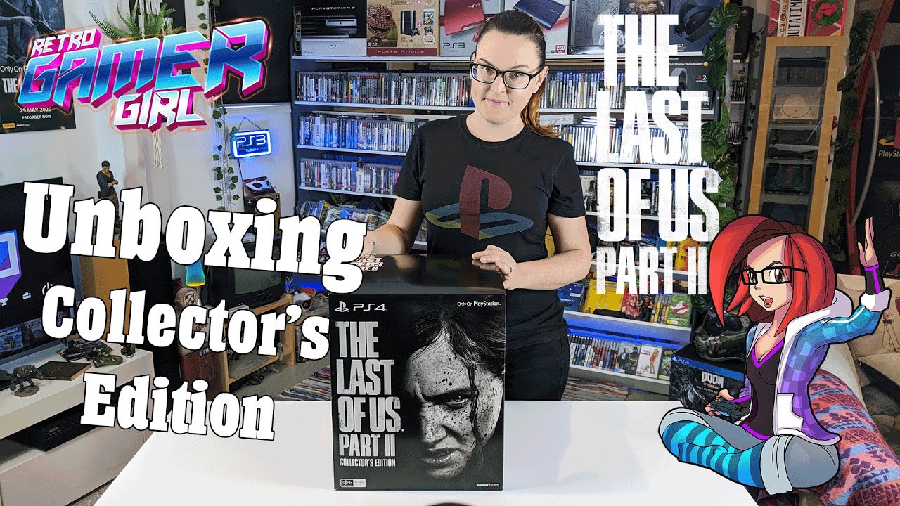 The Last of Us Part II Collector's Edition Unboxing | Retro Gamer Girl