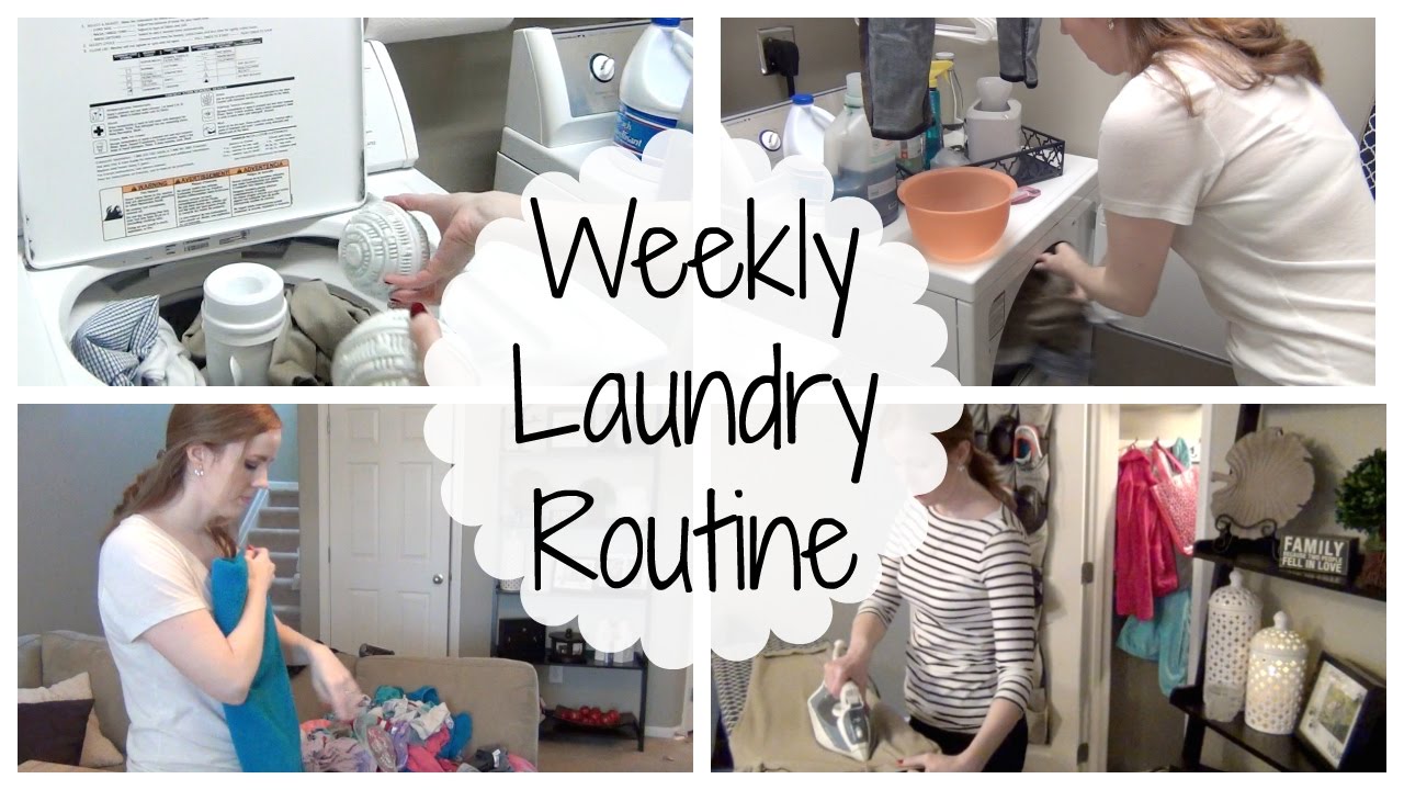 Do Laundry with Me:  Weekly Laundry Routine | A Load a Day!