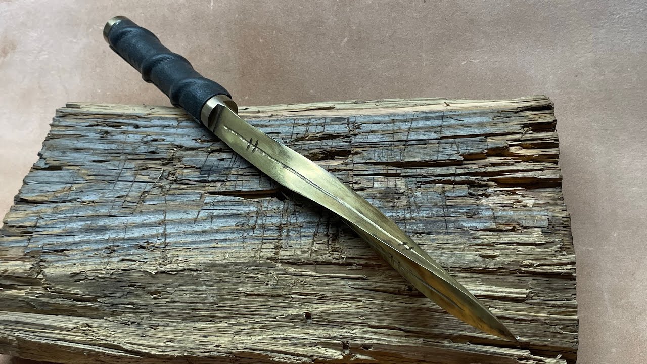 Making a real forbidden Archangel Blade from Supernatural! Spiral Dagger