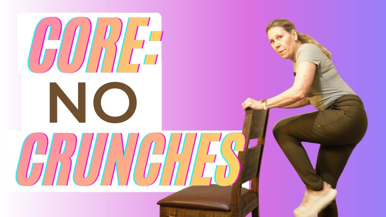 Standing Core and Lower Body Workout for Women 60 Plus, Easy Home Routine