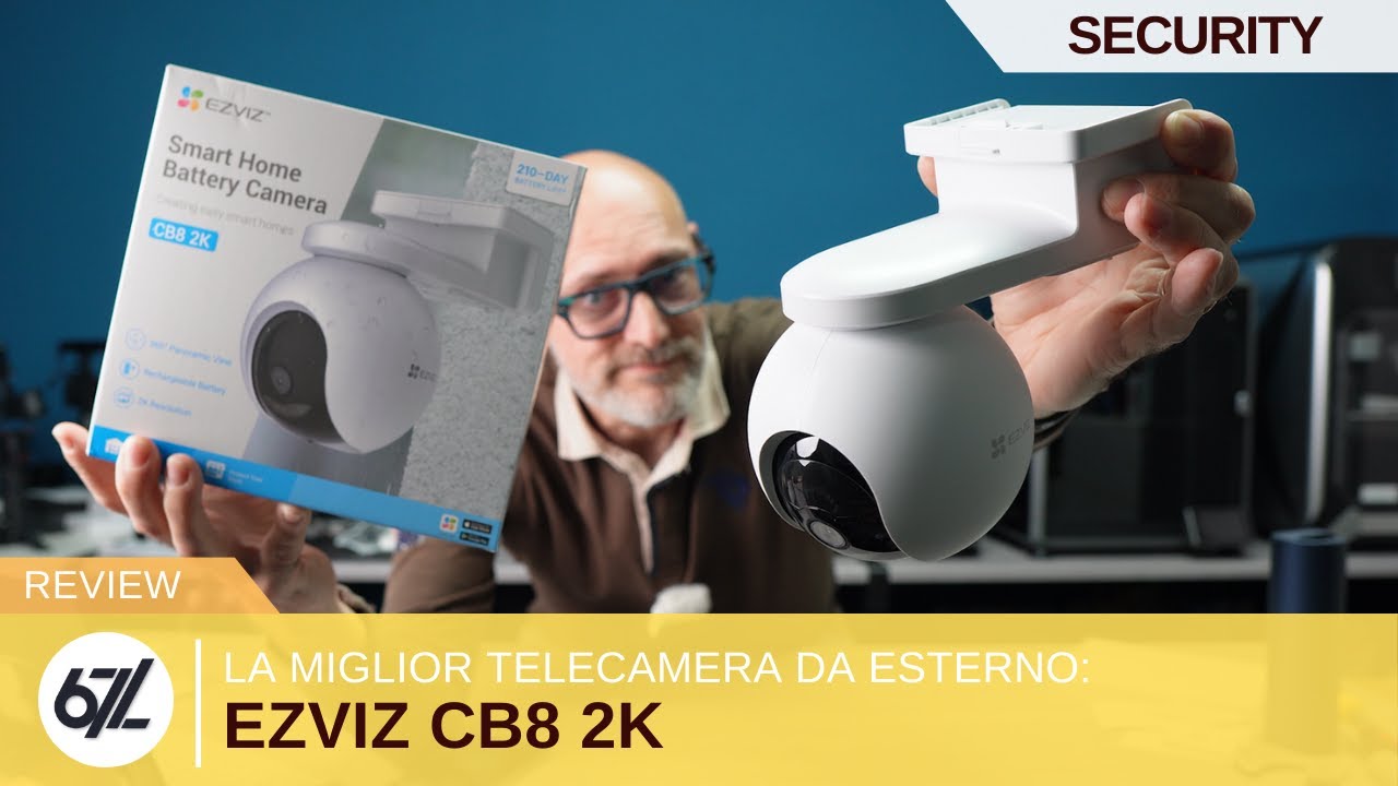 EZVIZ CB8 2K, la miglior telecamera A BATTERIA da ESTERNO?