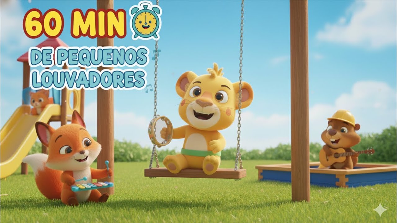 Playlist Gospel Kids – 60 Minutos de Músicas Gospel Divertidas e Dançantes