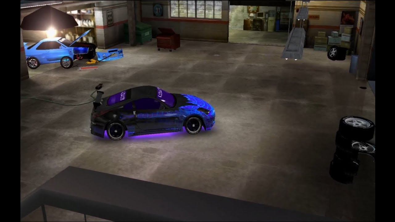 Exploring Midnight Club 3 Garages With FreeCam