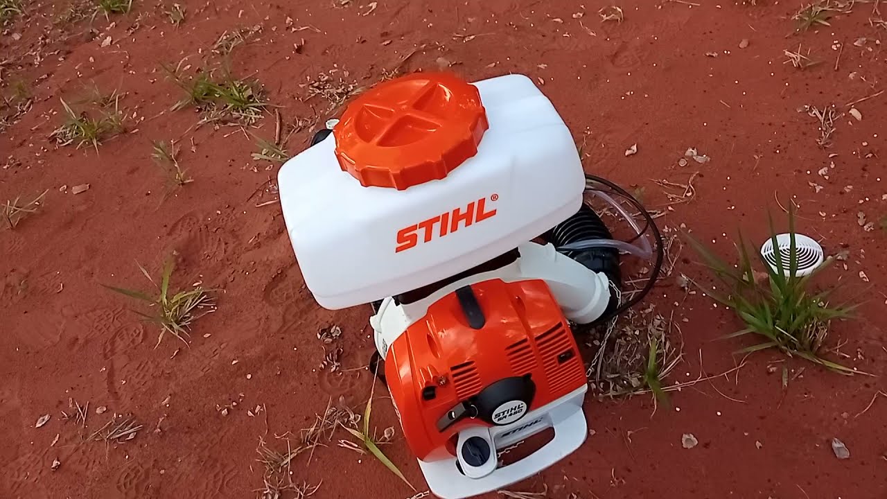 Review pulverizador STIHL SR 450. Explicando Funcionalidades - Parte 1