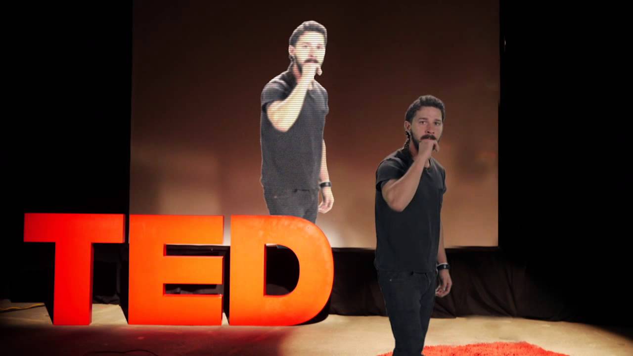 Shia LaBeouf TED Talk