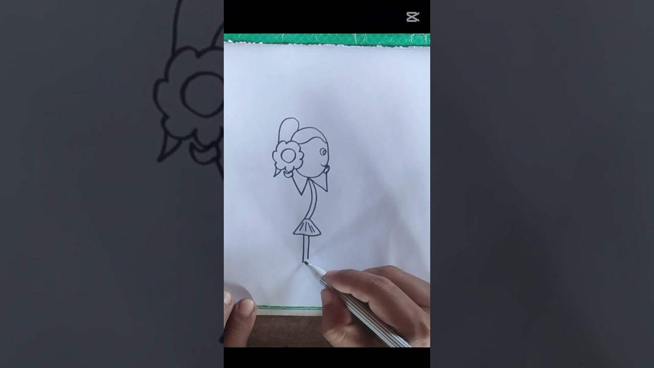 #Easy Drawing For Kids#beautifulgirl#လှလွန်းစိန်